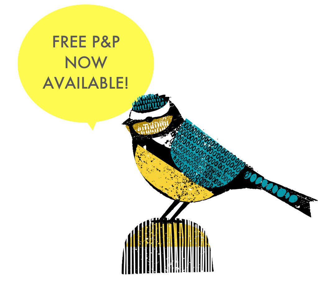 FREE P&P Now Available!