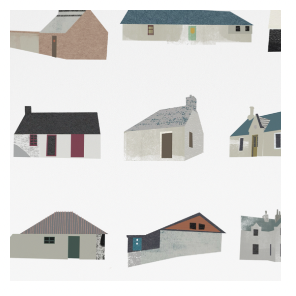 Scottish Mountain Bothies Print