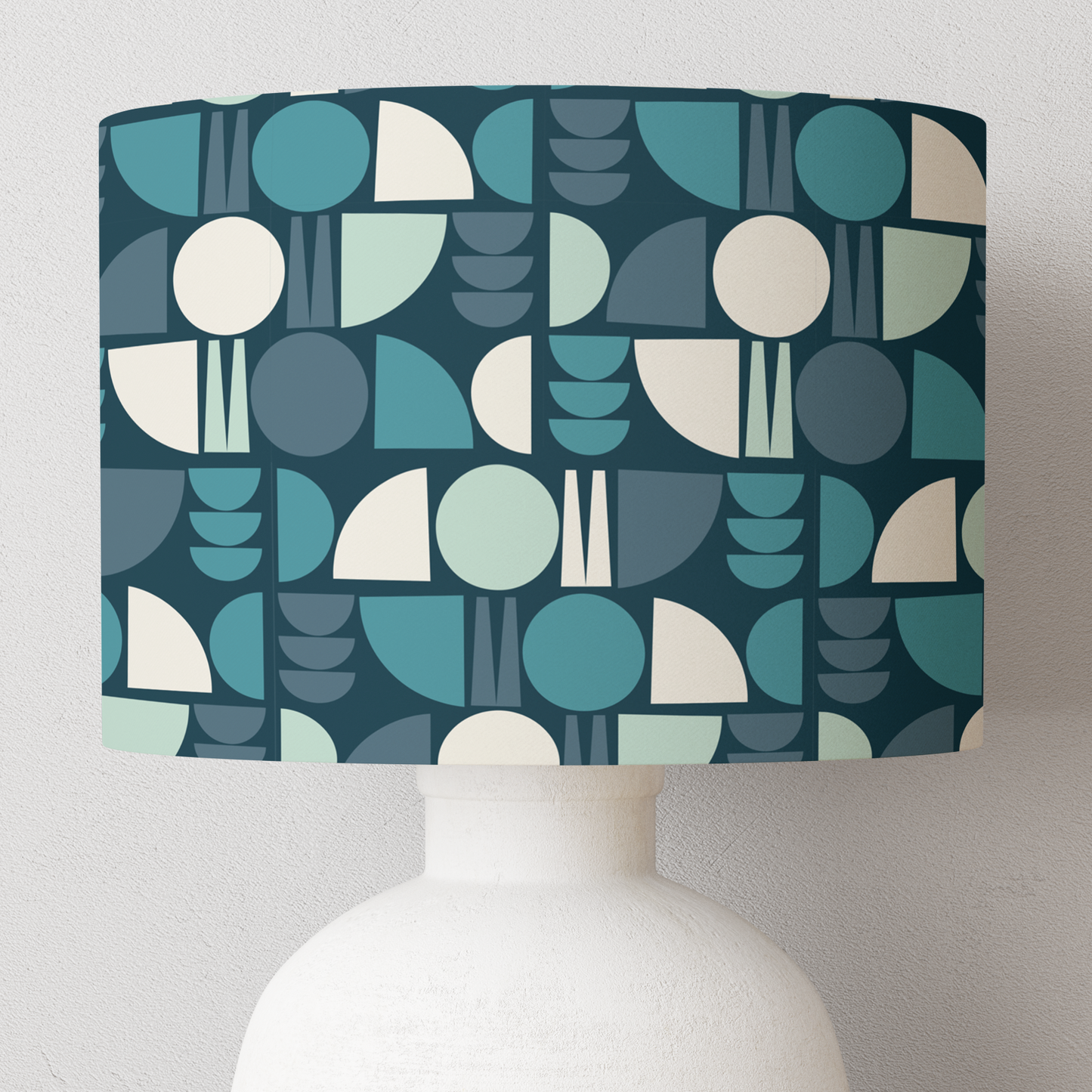 Shapes Lampshade (Blues)