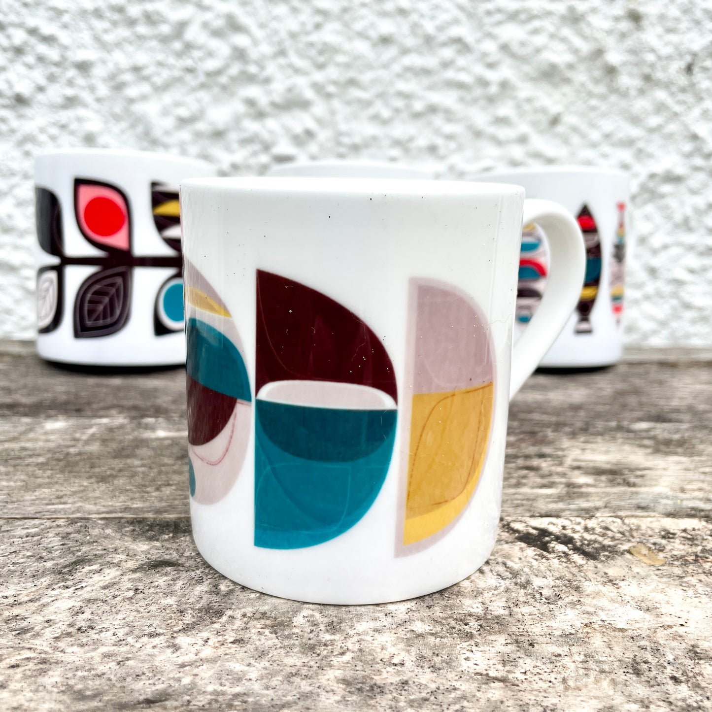 Midcentury Modern Forms China Mug