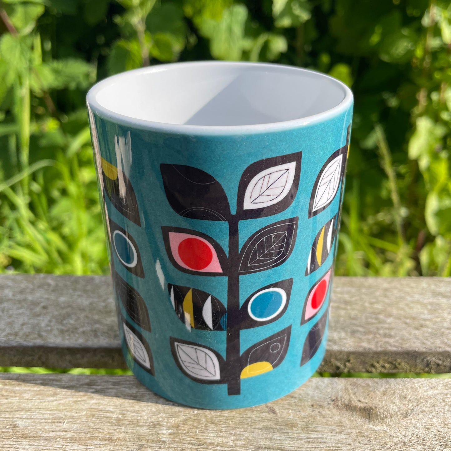 Midcentury Floral Mug