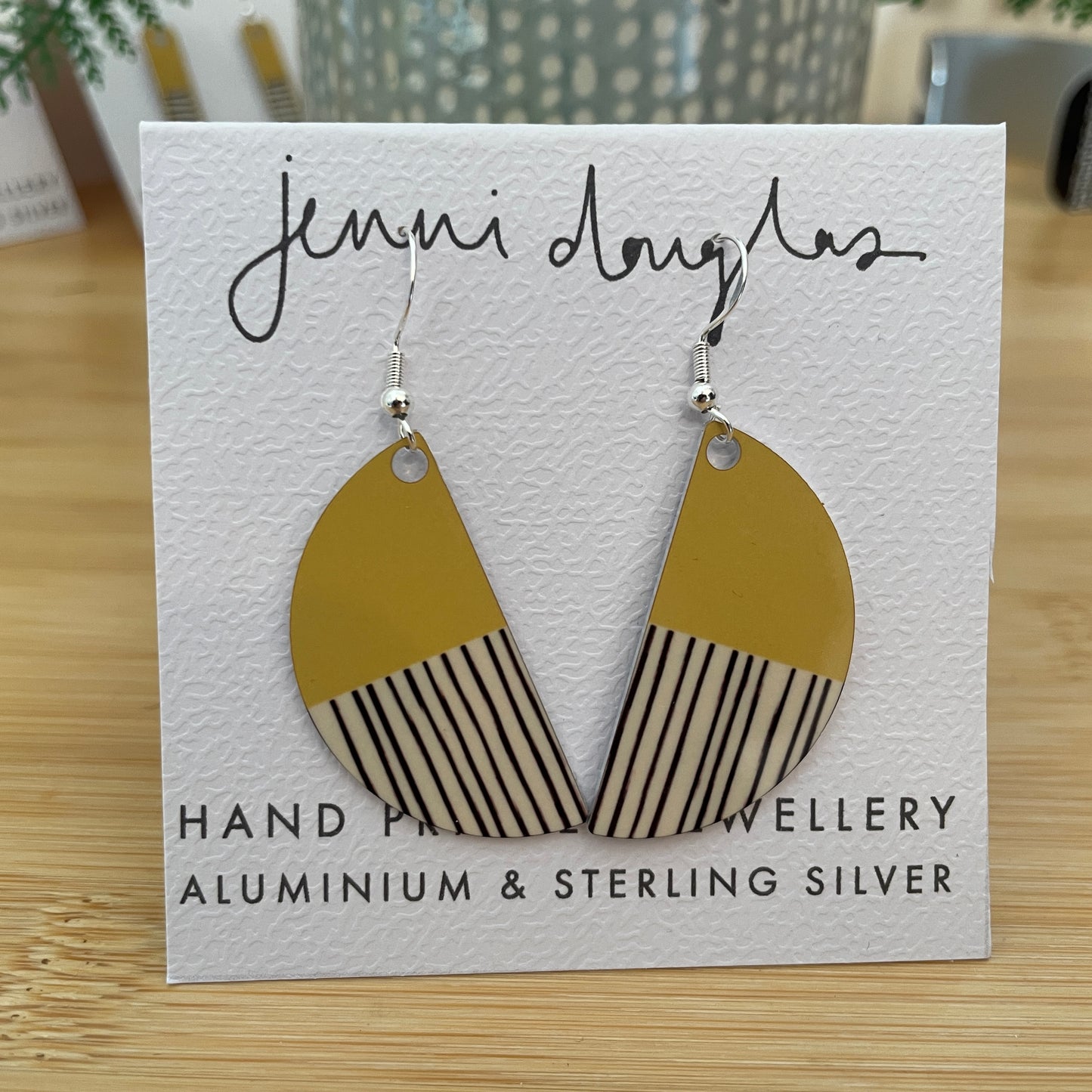 Peony Arc Earrings (Ochre) - NEW