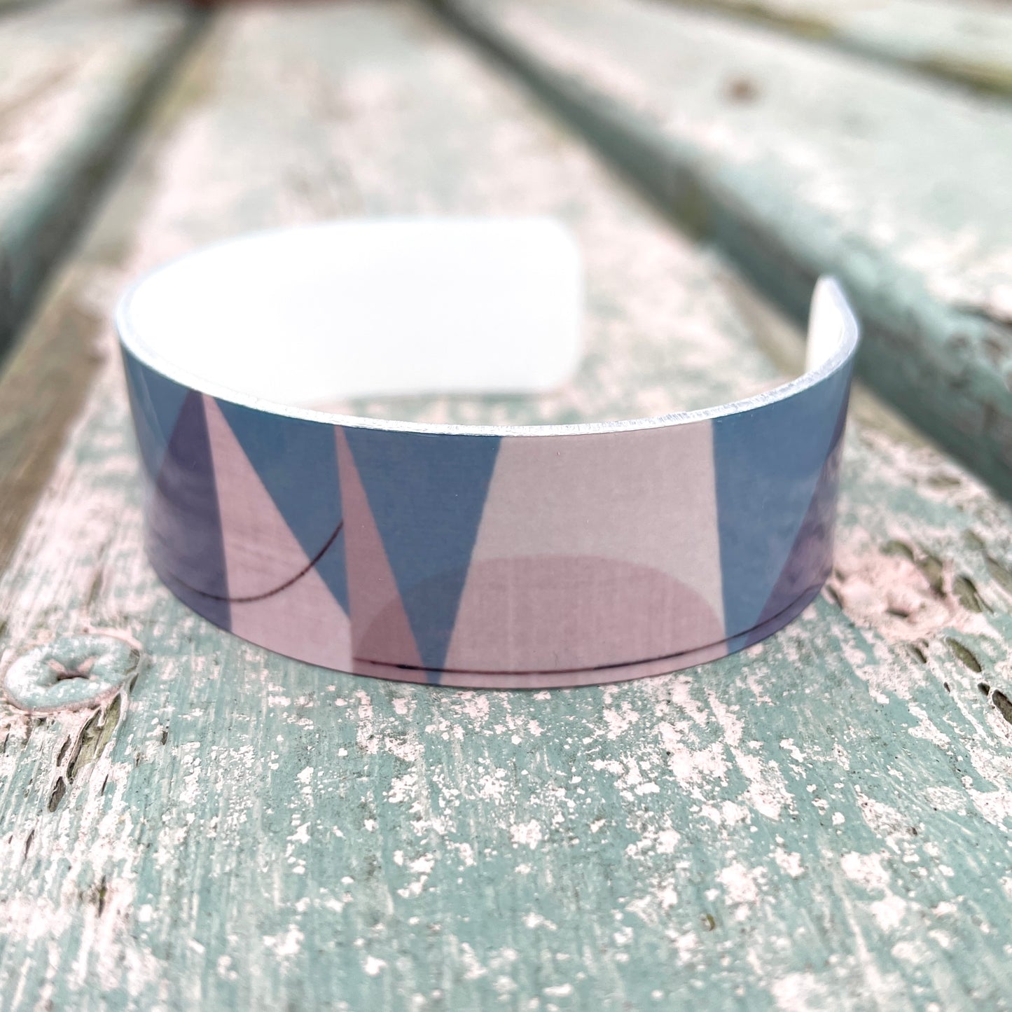 Glacier Narrow Cuff Bracelet No.1