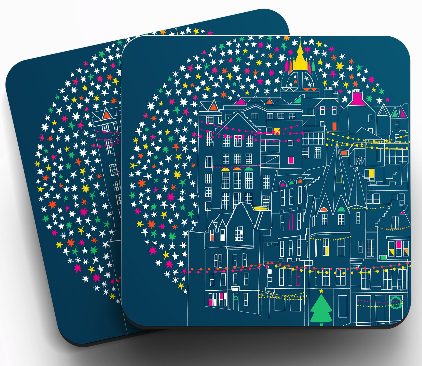 Starry Edinburgh Coaster