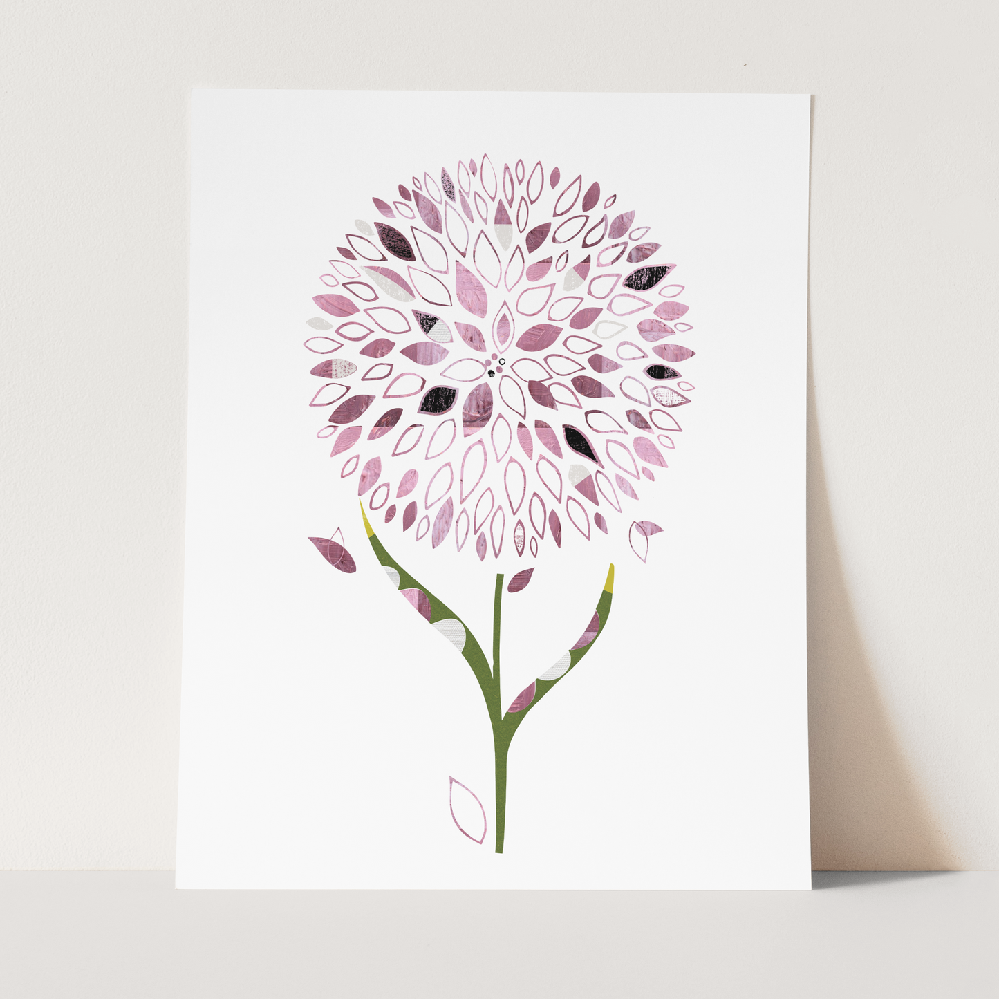 Allium Art Print