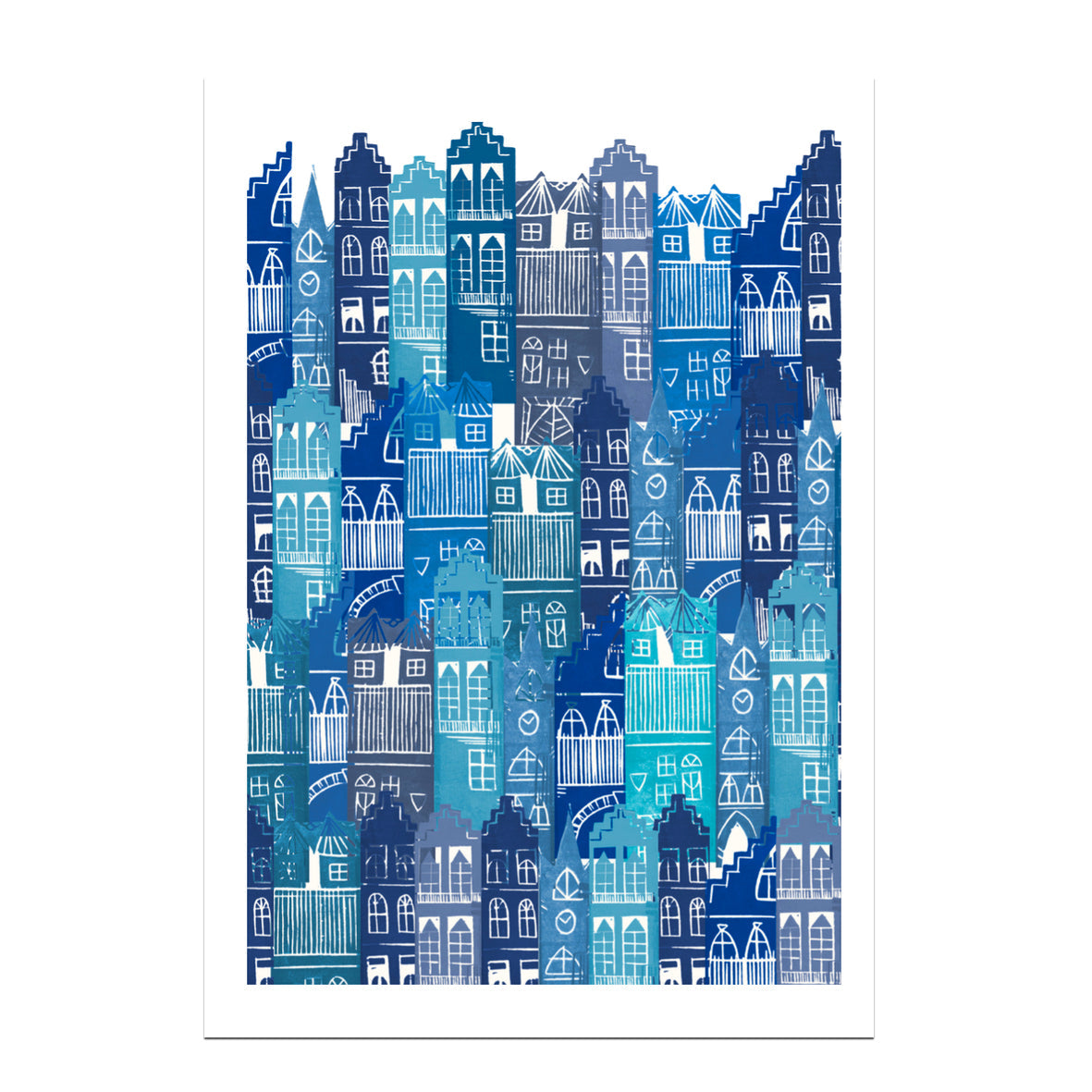 Set of 8 Scotland Art Cards