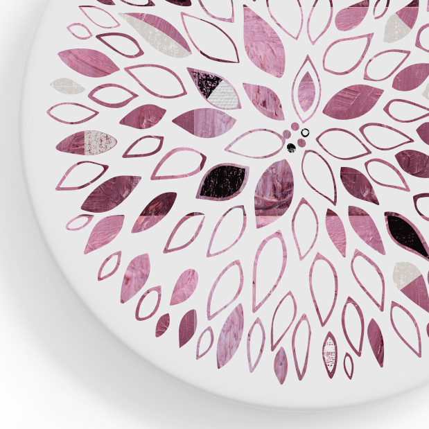 Allium Ceramic Coaster