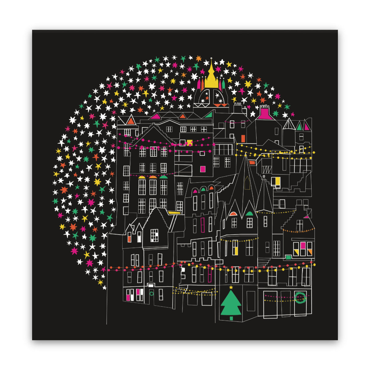 Christmas Lights card