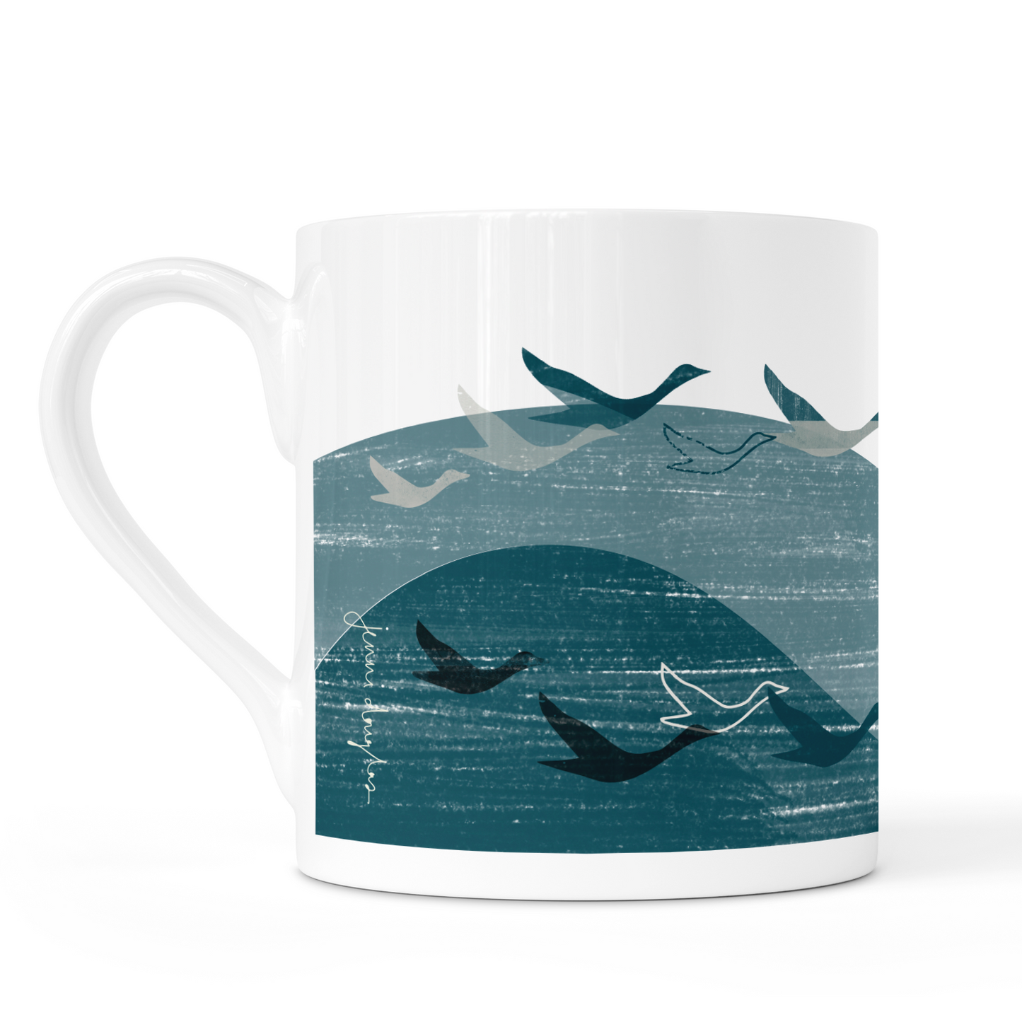 It Takes a Flock Bone China Mug