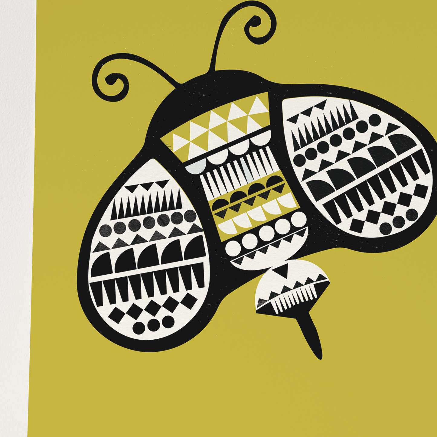 Foggie Toddler (Bumblebee) Art Print