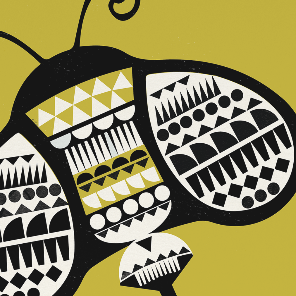 Foggie Toddler (Bumblebee) Art Print