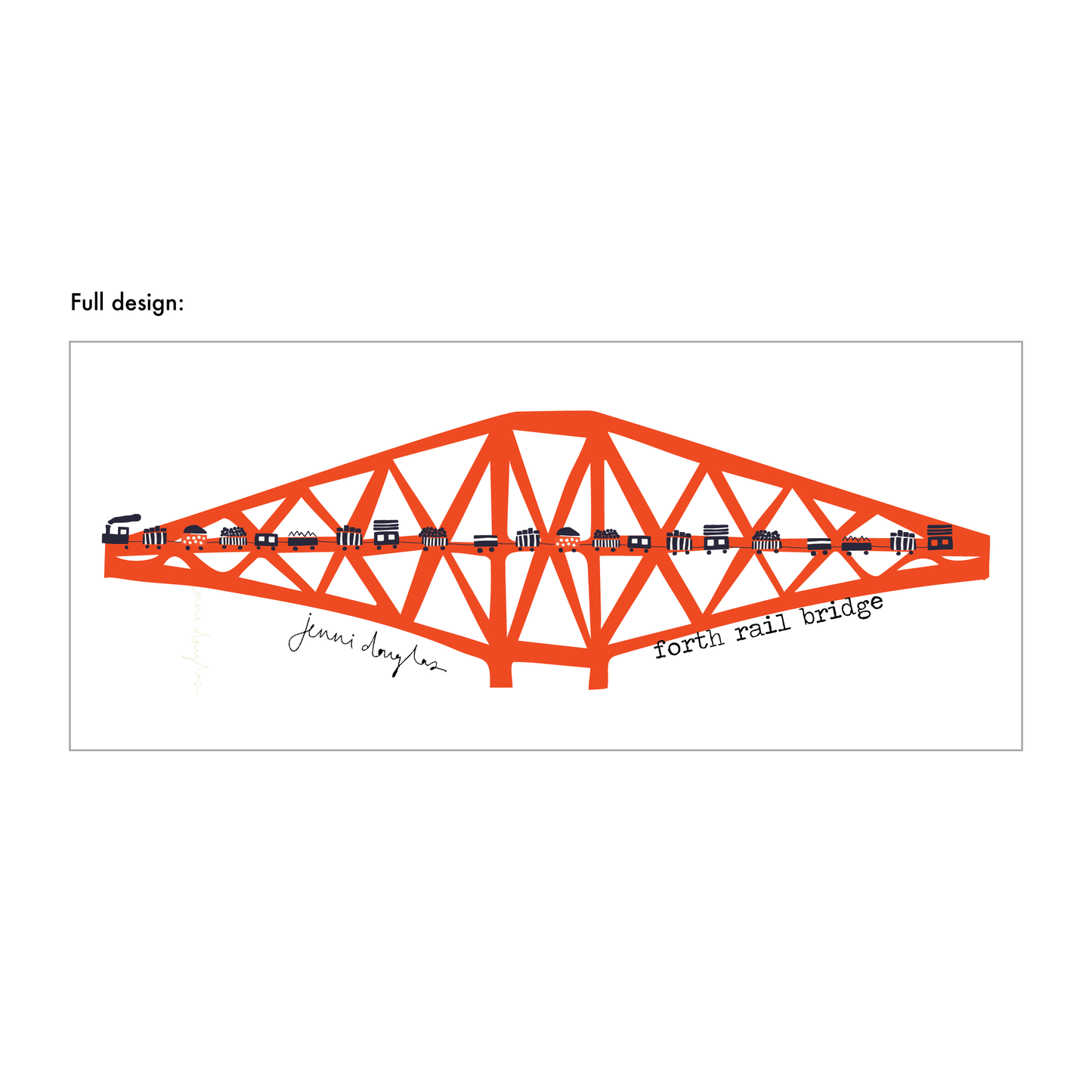 Forth Bridges Bone China Mug