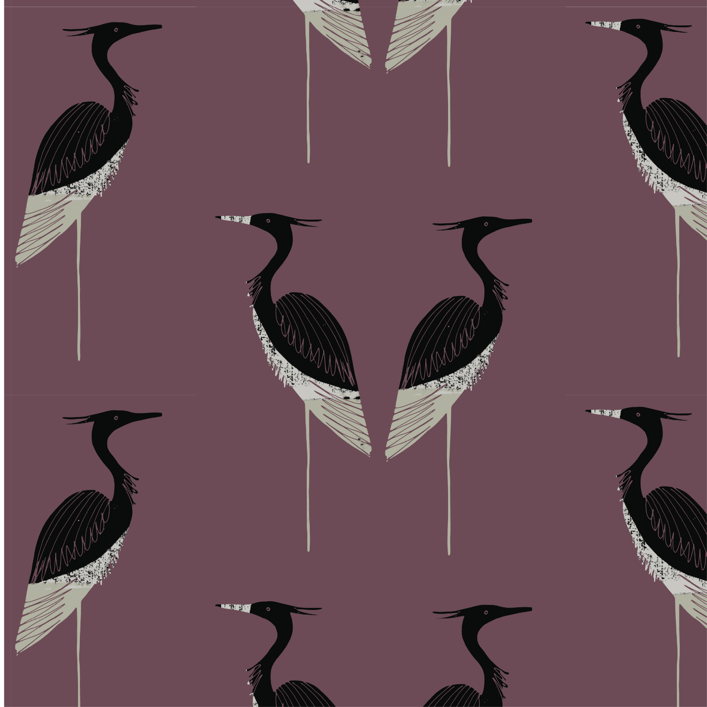 Herons Lampshade