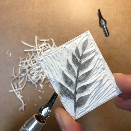 Taster Class: How to Make a Linocut Stamp (Tues 30th April 2024)