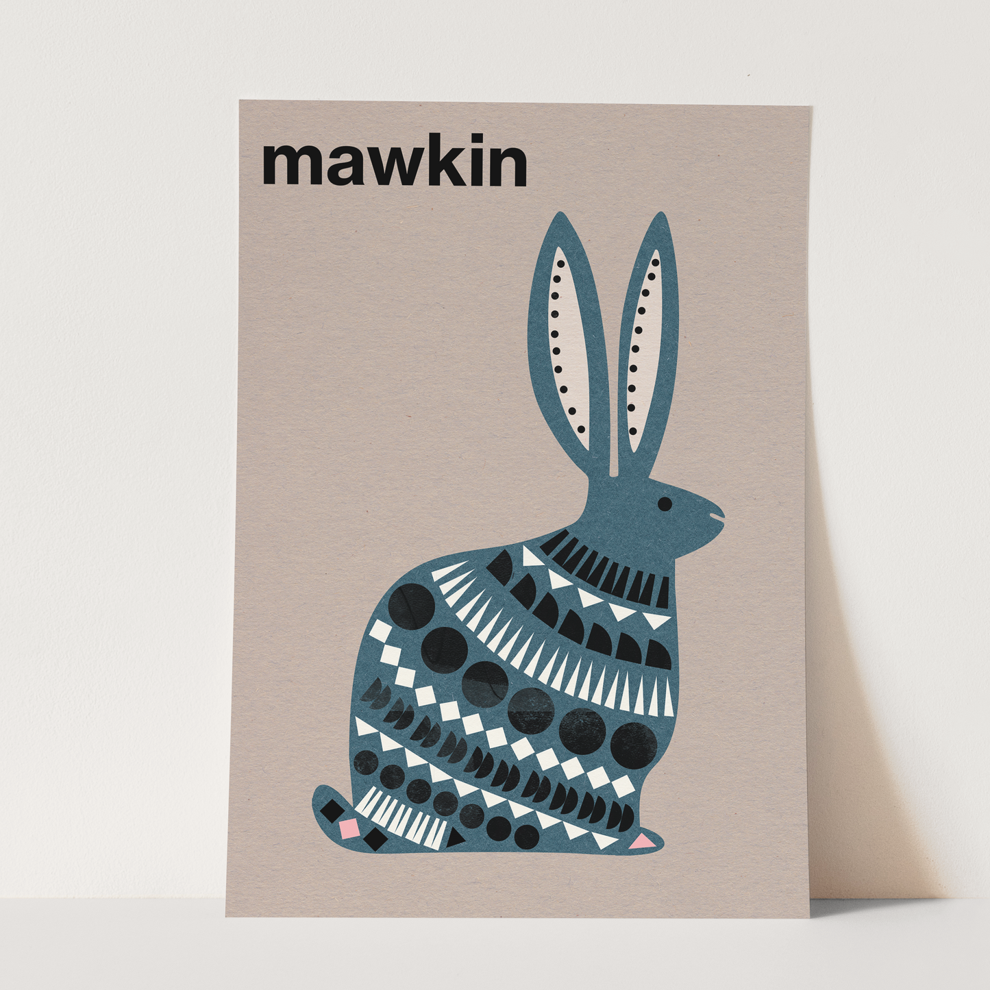 Mawkin (Hare) Art Print