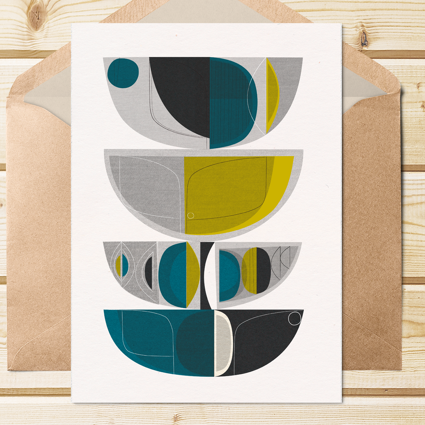Midcentury Forms Card