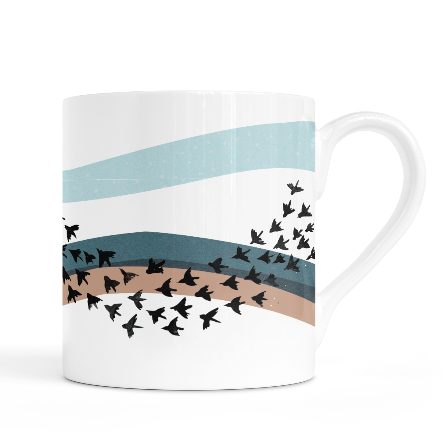 Murmuration Bone China Mug