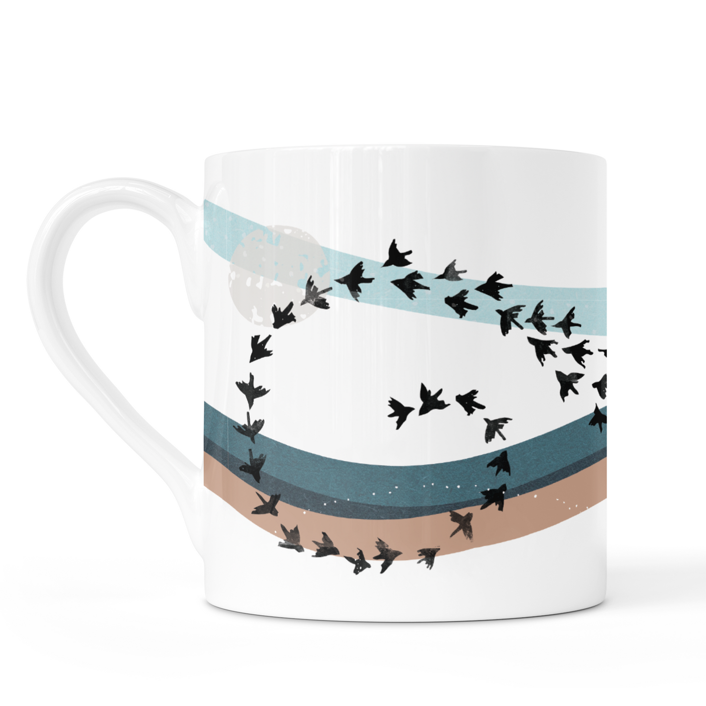 Murmuration Bone China Mug