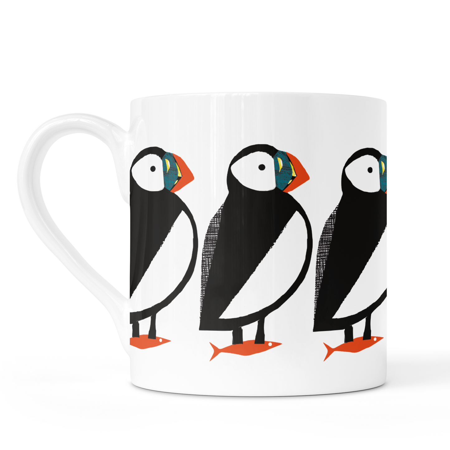 Puffin Parade Bone China Mug