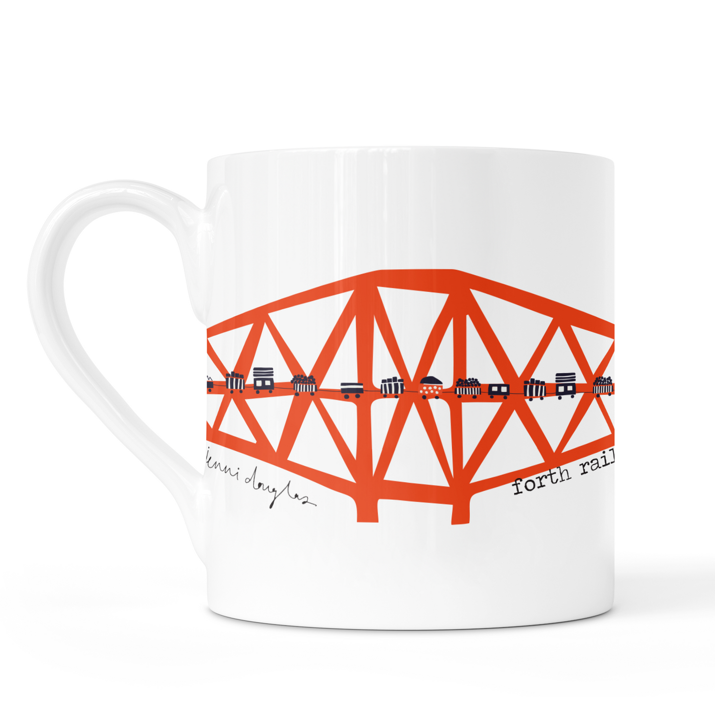 Forth Bridges Bone China Mug