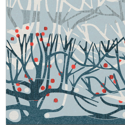 Winter's Day Tall Card