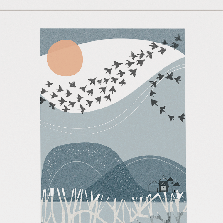 Winter's Day Art Print