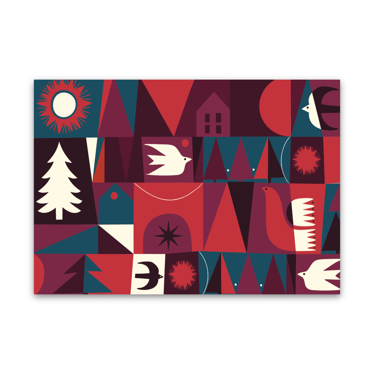 Winter Birds Card