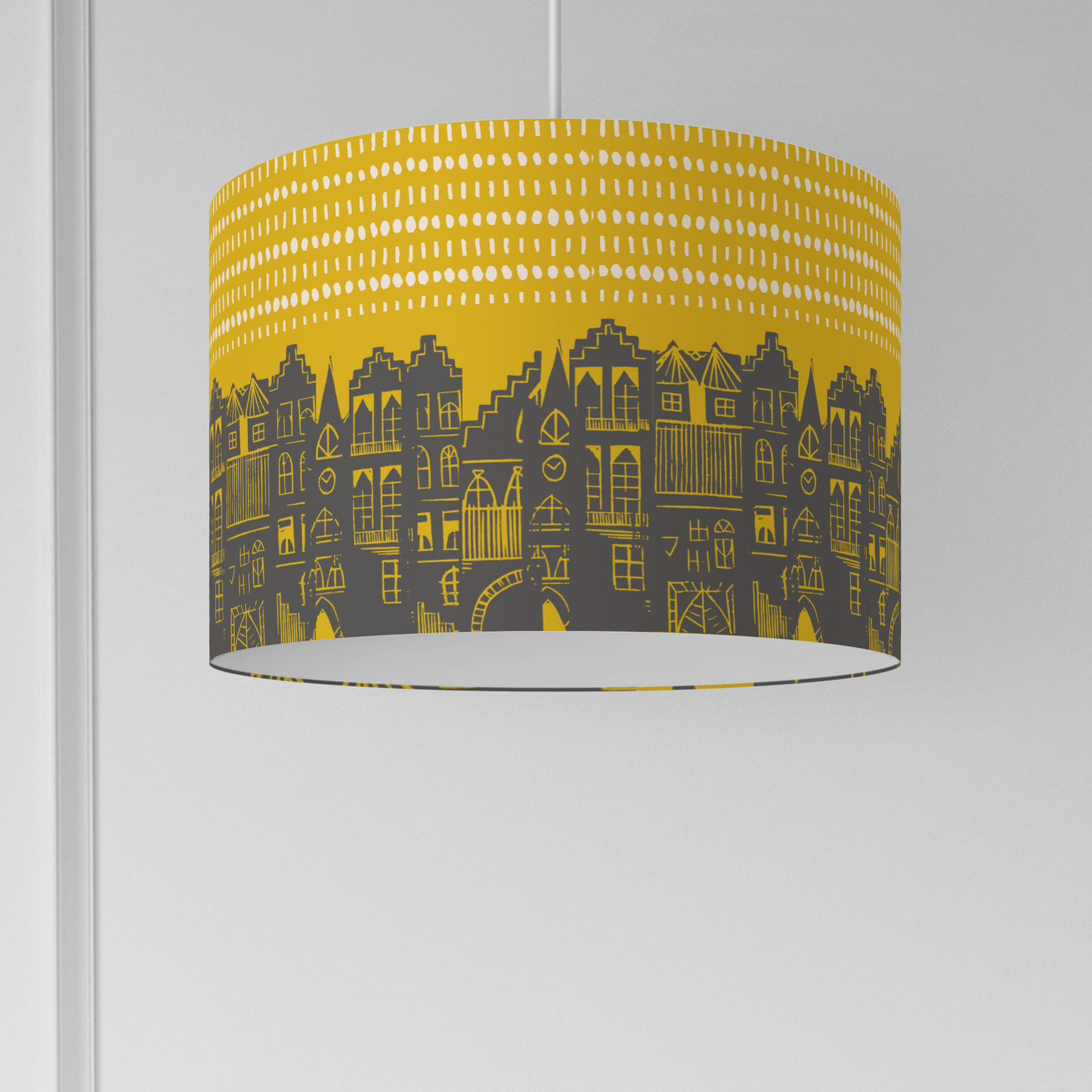 An Edinburgh Day Lampshade