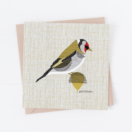 Goldfinch Art Card