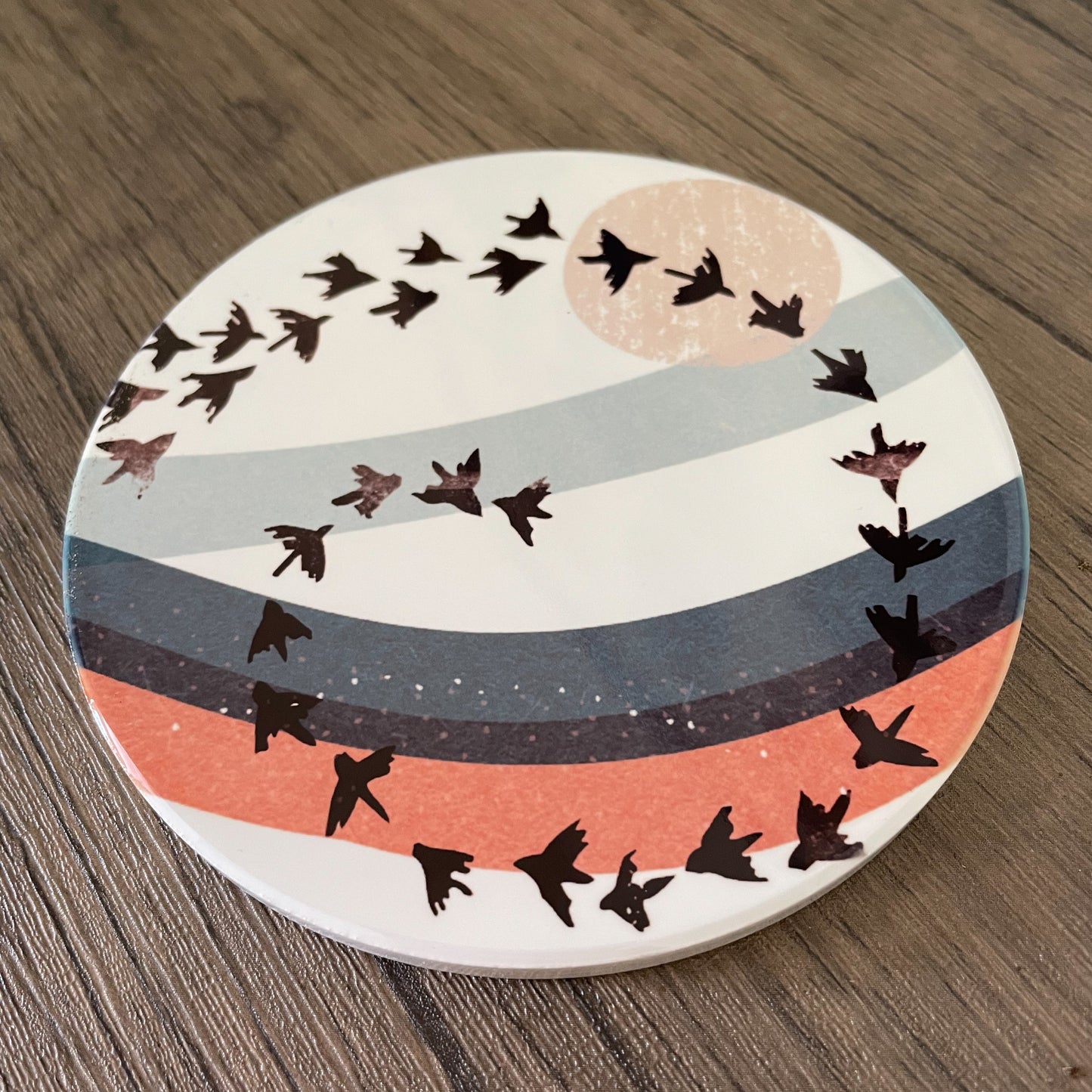 Murmuration Ceramic Coaster