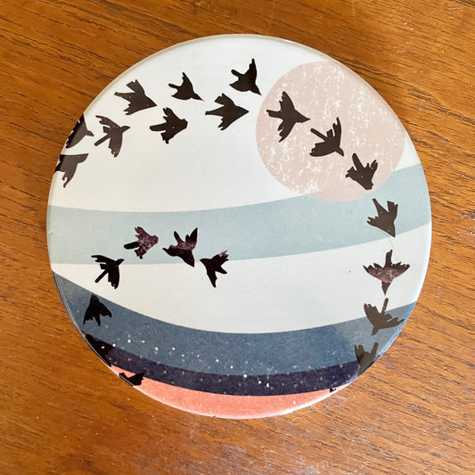 Murmuration Ceramic Coaster