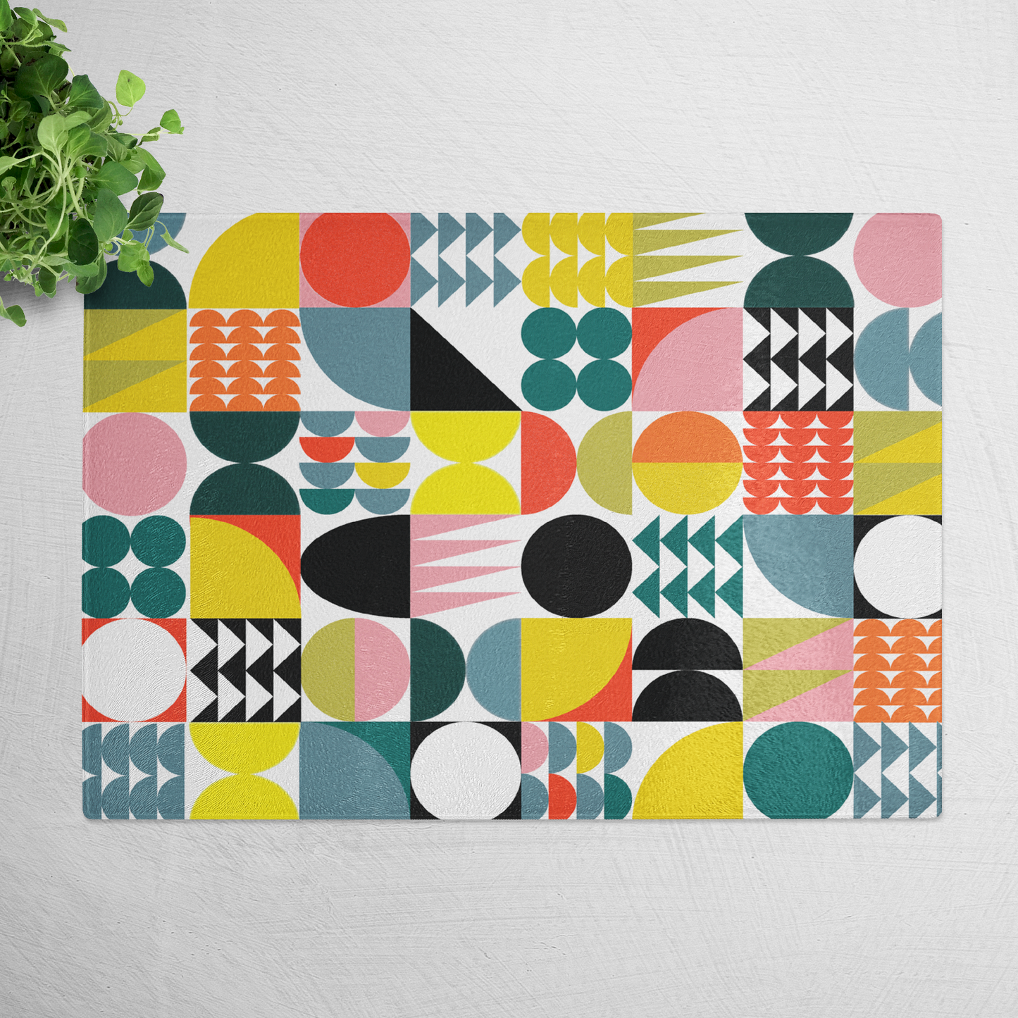 Midcentury Shapes Large Worktop Saver