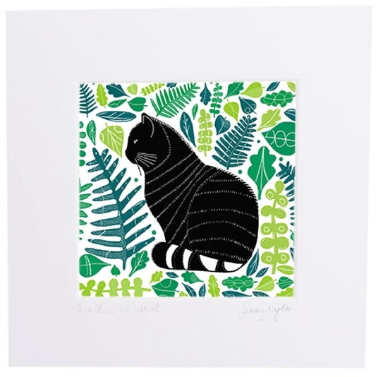 Scottish Wildcat Print