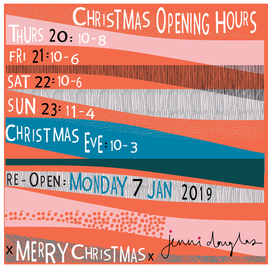 Festive Opening Hours 2018/19