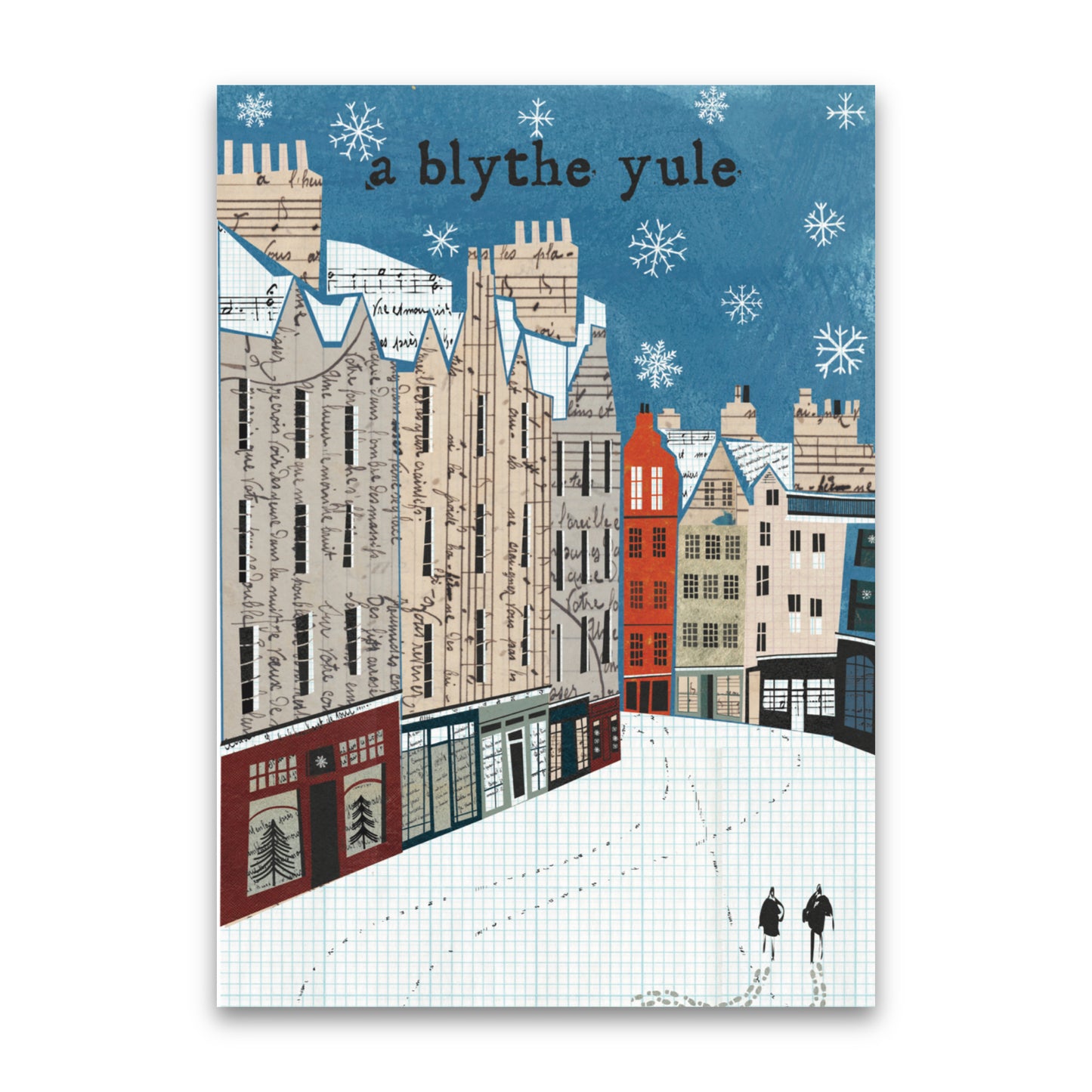 A Blythe Yule Christmas card