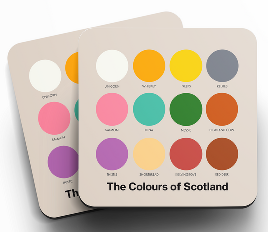 Colours of Scotland Coaster