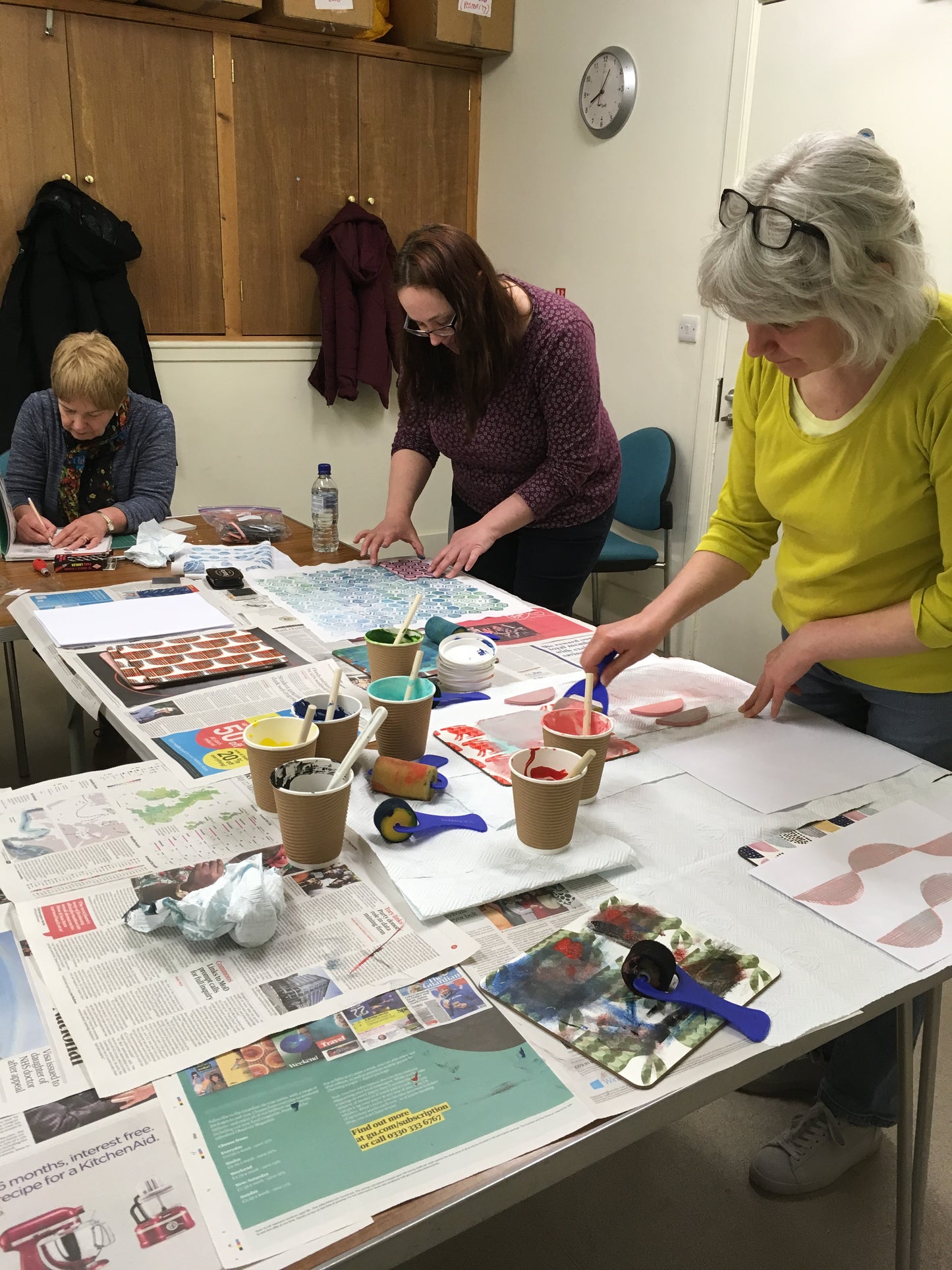 Block Printing onto Fabric Workshop with Jenni - Saturday 23rd March 2024