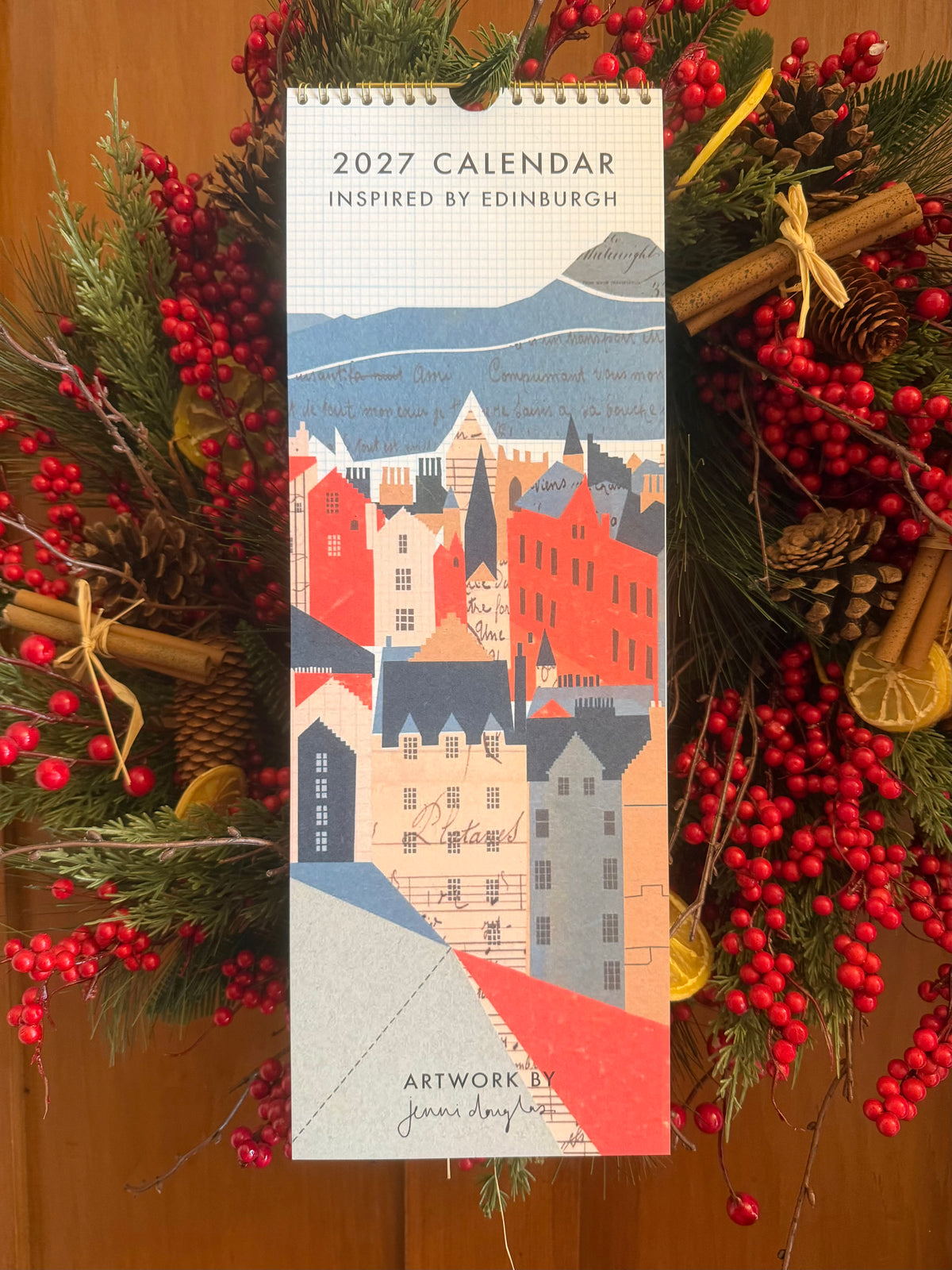2027 Calendar - Inspired by Edinburgh