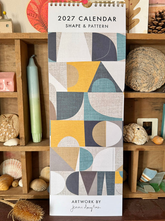 2027 Calendar - Shape & Pattern