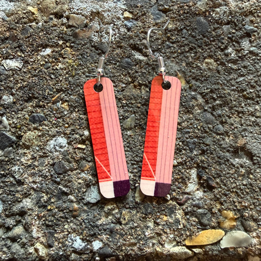 Rosewood Long Earrings - NEW