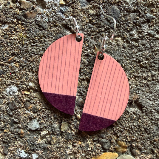 Rosewood Arc Earrings - NEW