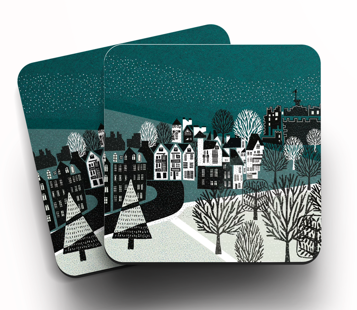 The Mound at Christmas Coaster