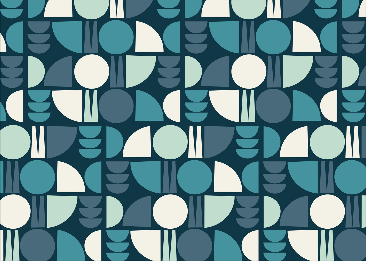 Shape Fabric (Blue)