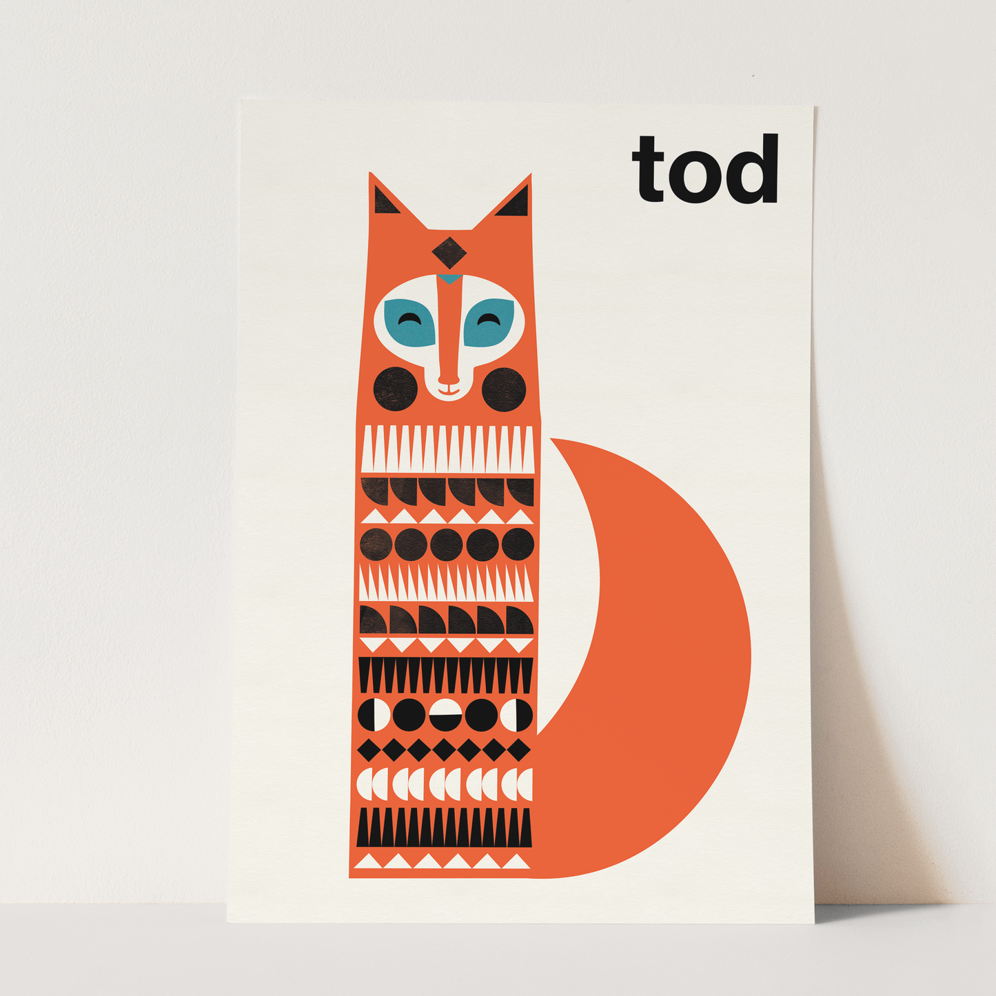 Tod (Fox) Art Print