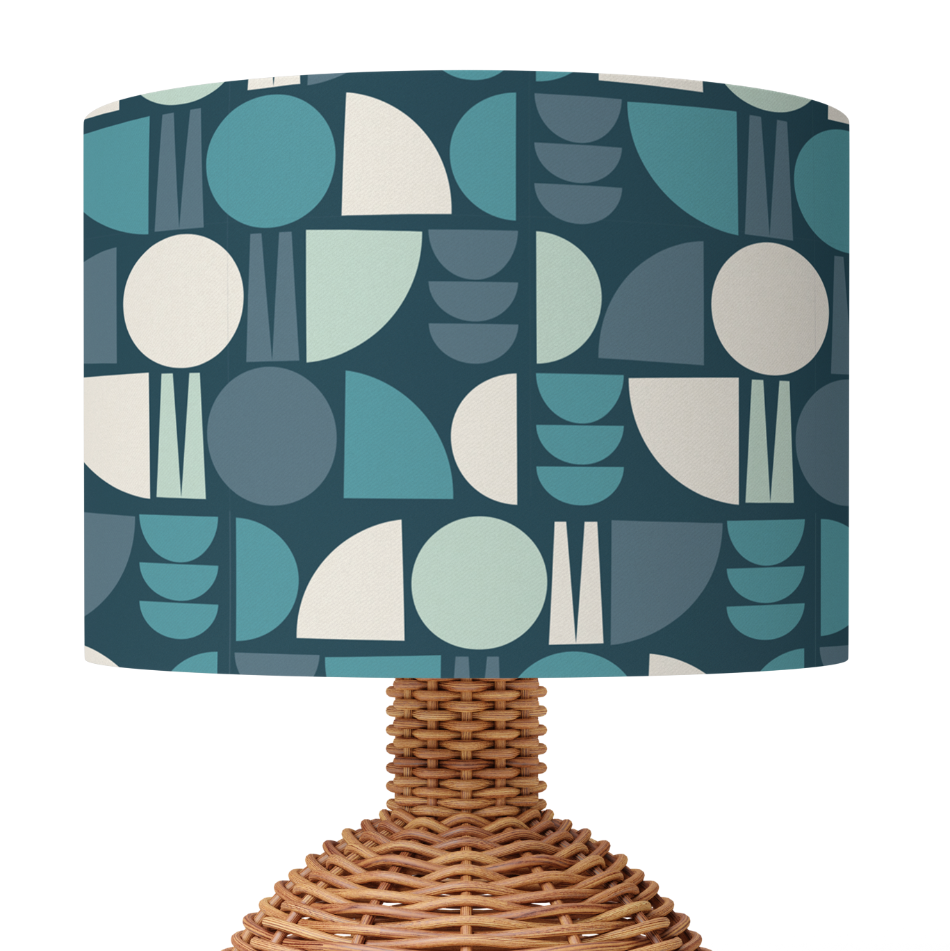 Shape Lampshade - Blues (Ceiling/Pendant or Table)
