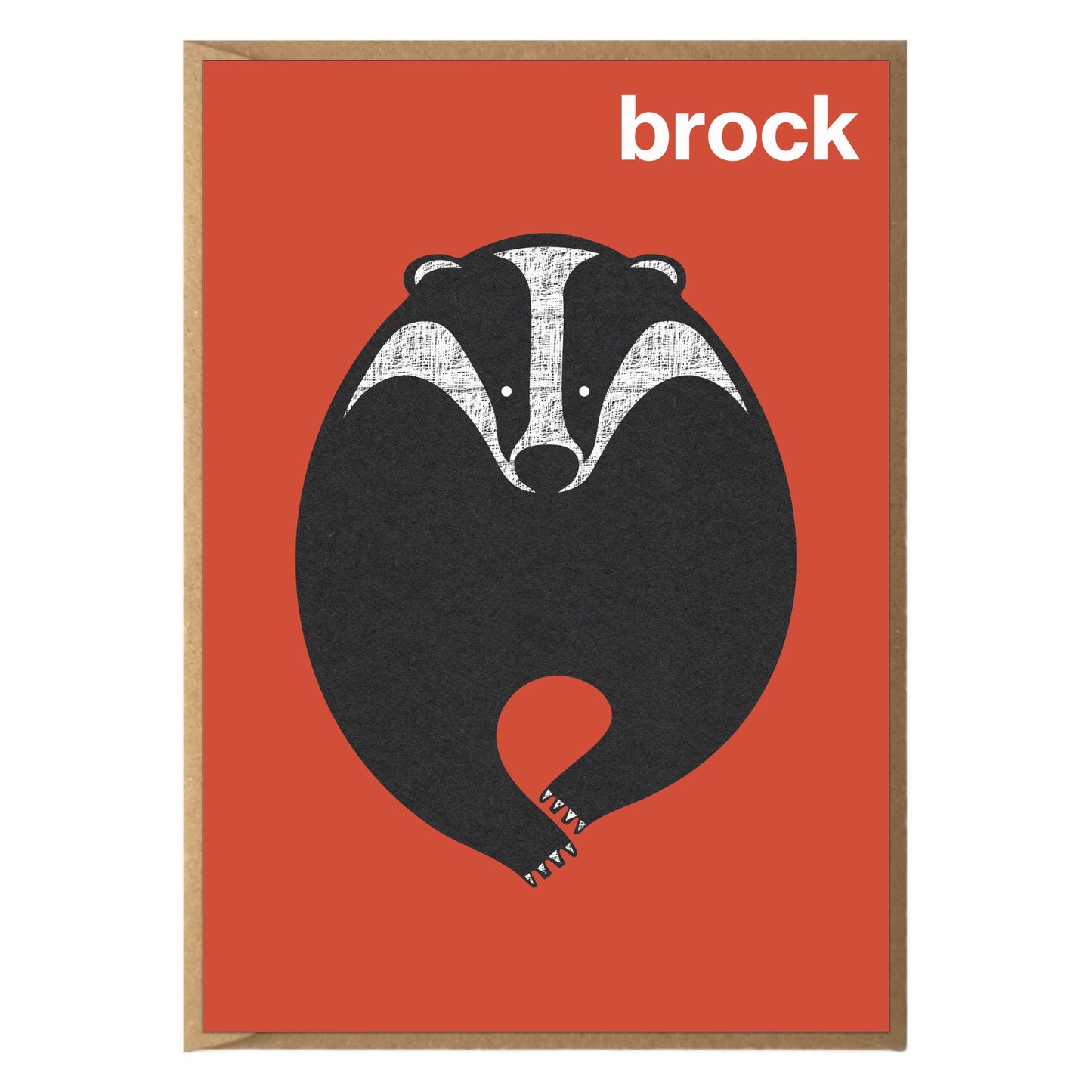 Brock (Badger) Card