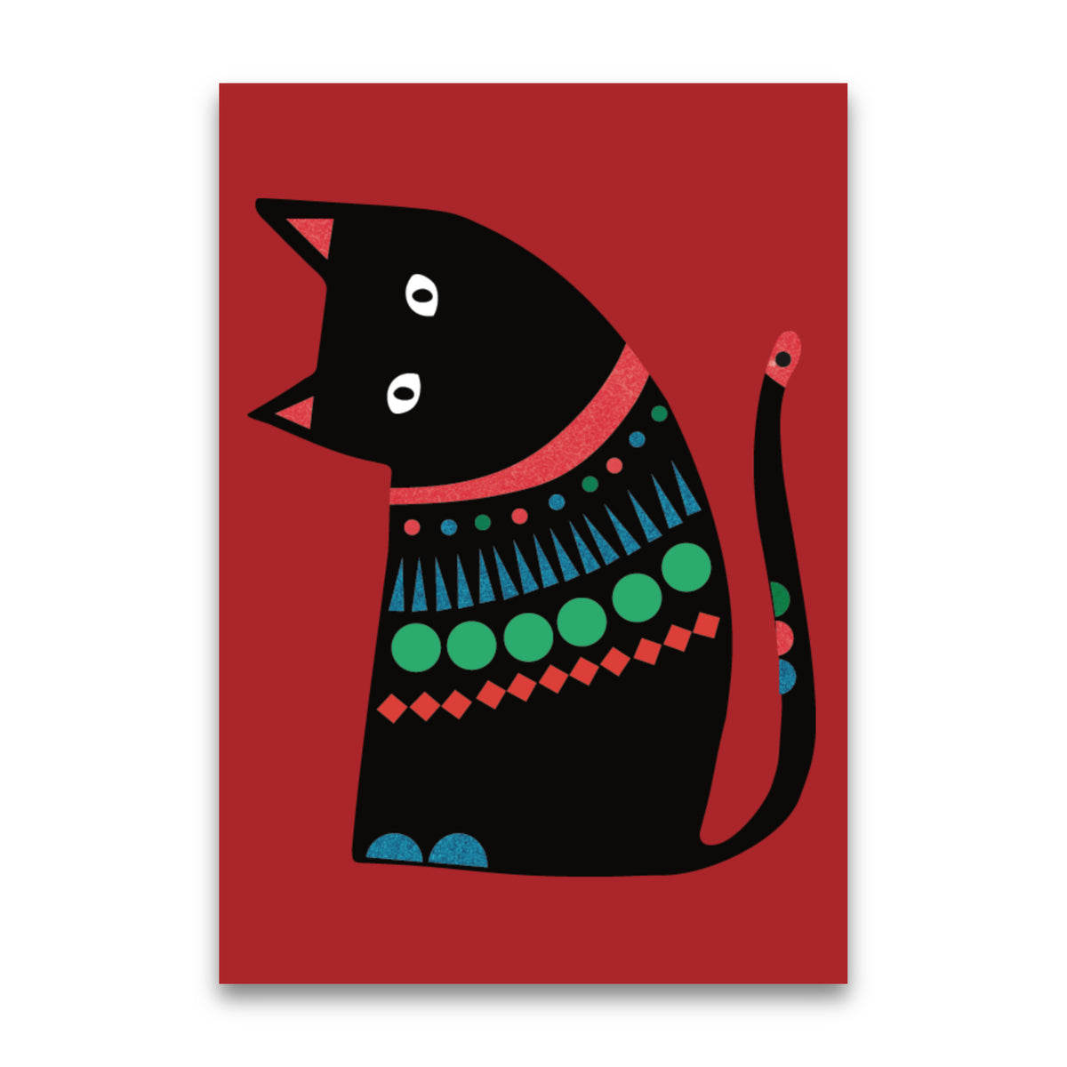 Christmas Jumper Cat card