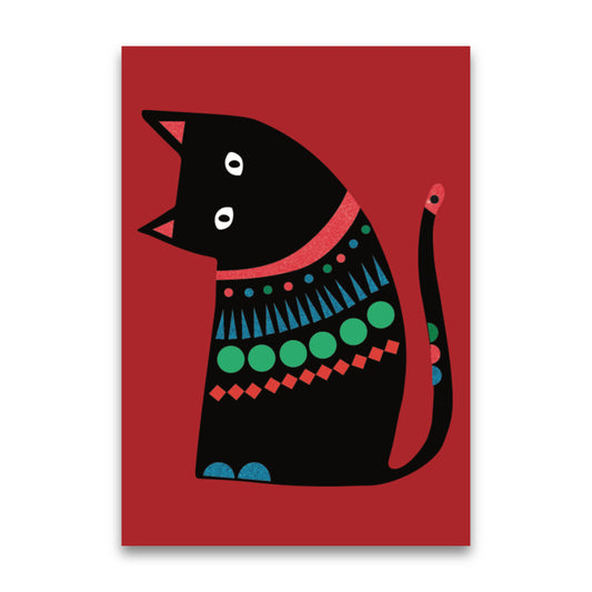 Christmas Jumper Cat card