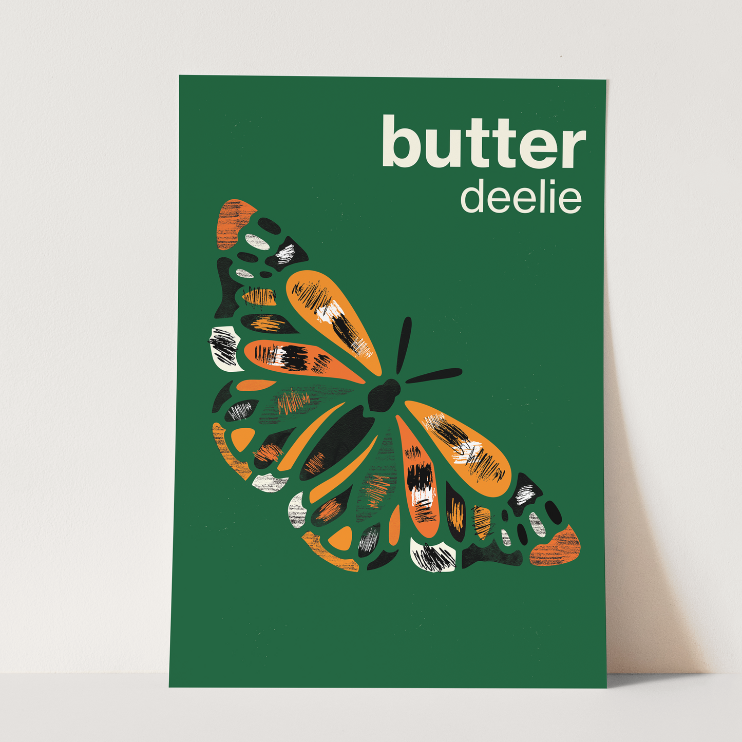 Butter Deelie (Butterfly) Art Print