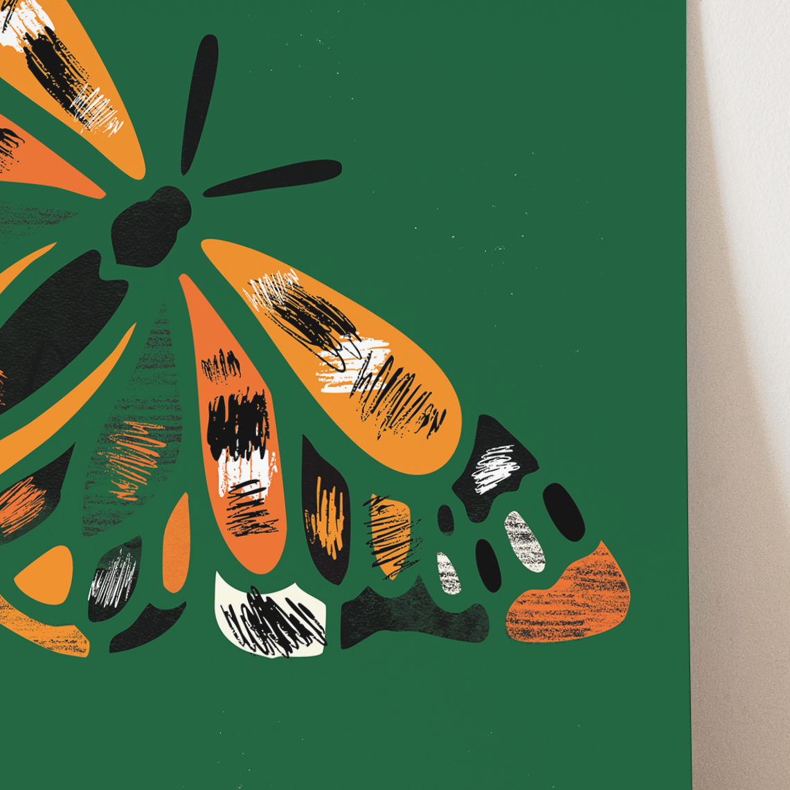 Butter Deelie (Butterfly) Art Print